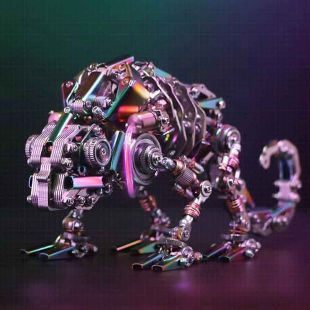 3D Metal Puzzle for Adults,Chameleon Puzzle Building Set High end Men's Gift